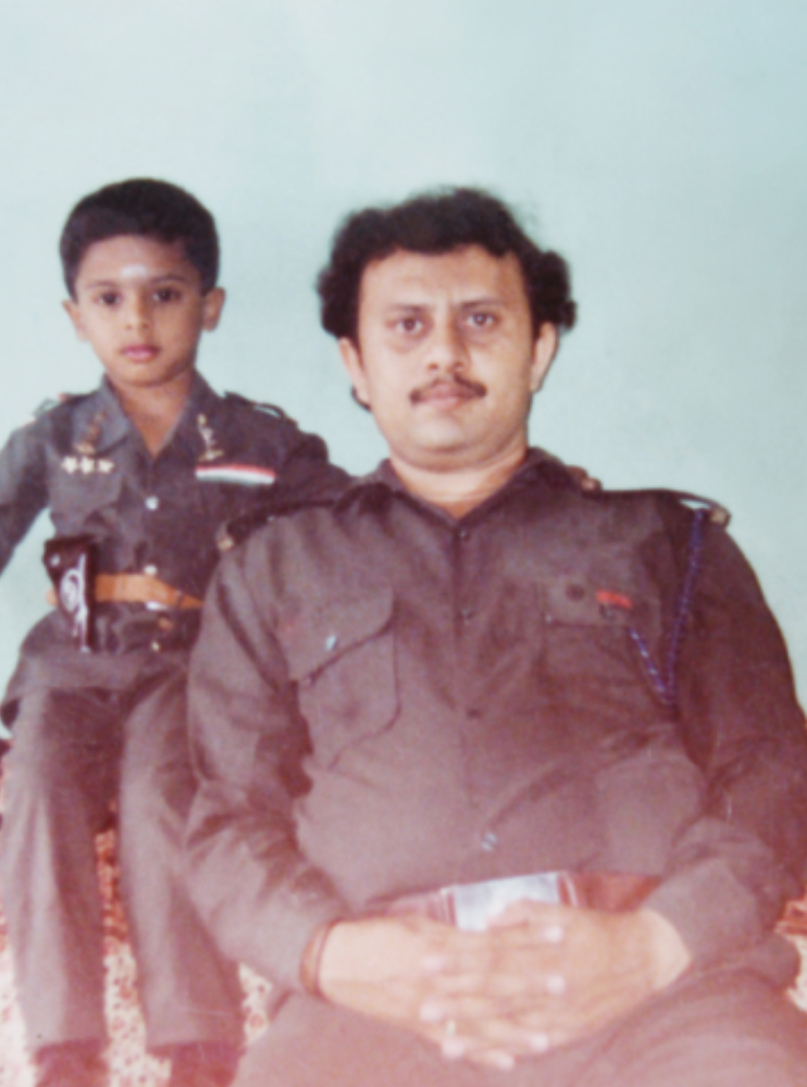Dr.Umesh Kumar is the son of a soldier
